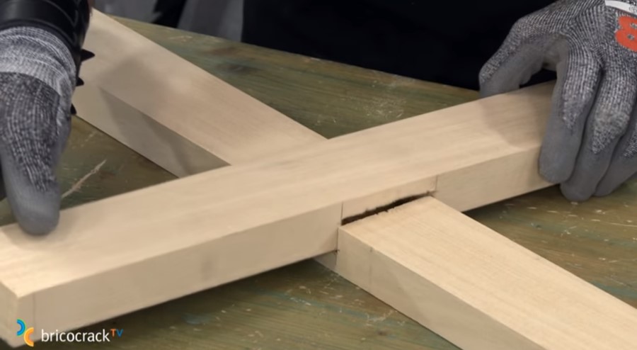 estructura mesa ruedas _ horizocomprobar ensamble a media madera