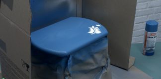 Pintar con sprays ecológicos