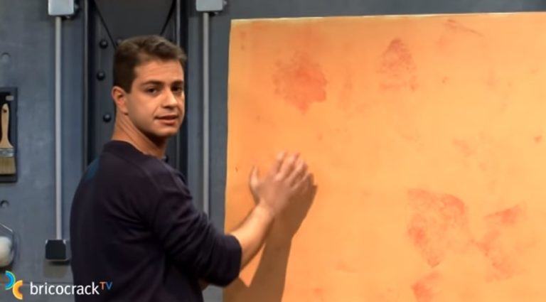 Cómo pintar un falso estuco
