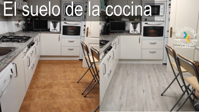 Poner un suelo vinílico en la cocina