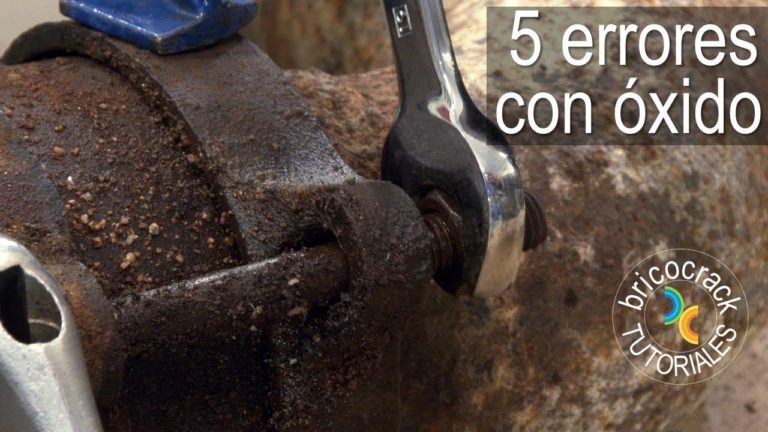 5 errores con tuercas y tornillos oxidados